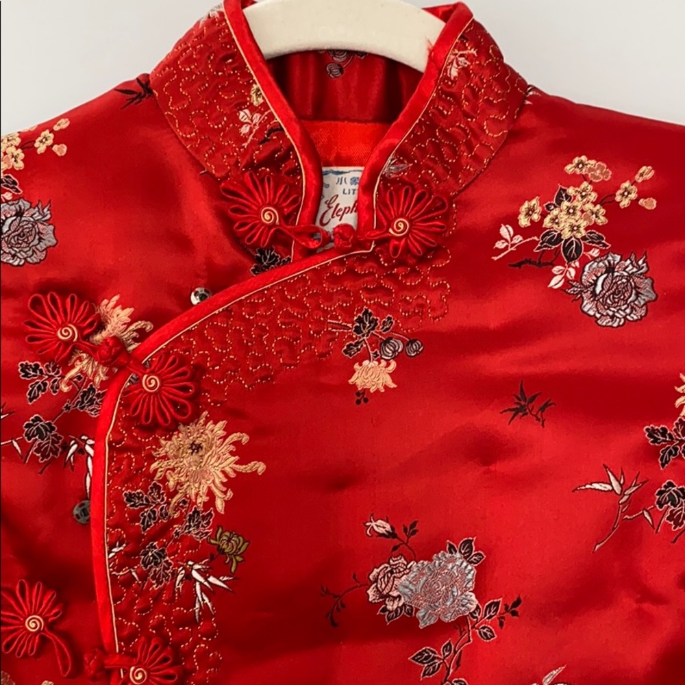 Vintage Oriental Silk Coat - Child’s Size
